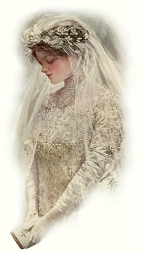 the bride by harrison fisher