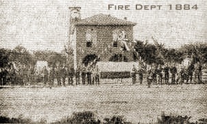 Name: fire dept, 1884.