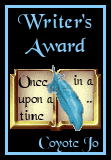 Coyote Jo's Writer Award