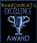 BradWRX Excellence Award