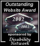 Disability Network Award 2002