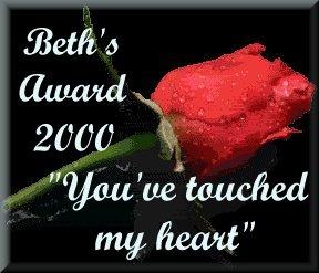 Beth's You've Touched My Heart Award