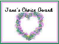 Jane's Choice Award