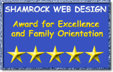 Shamrock Web Design Award of Excellence
