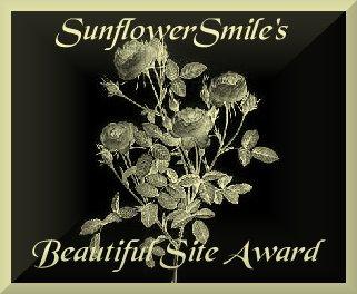 SunflowerSmile's Beautiful Site Award
