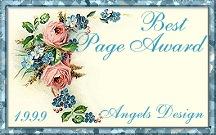 Best Page Award from Angels Design
