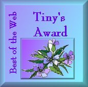 Tiny's Best of the Web Award