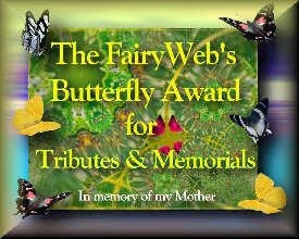 Fairy Web's Butterfly Award