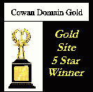 Cowan Domain Gold Site Award