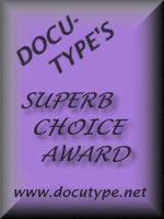 DOCU-TYPE's SUPERB CHOICE AWARD