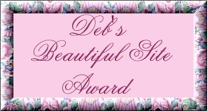Deb's Beautiful Site Award
