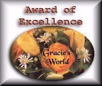 Gracie's World Award of Excellence