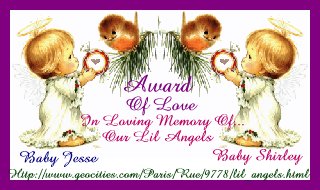 Award of Love in Memory of Jesse & Shirley