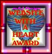 M&J Design Website with a Heart Award
