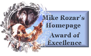 Mike Rozar's Homepage Award of Excellence