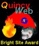 QuincyWeb Brite Site Award