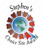 Stephen's Choice Site Award