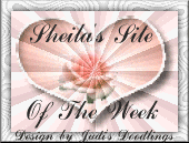 Sheila's Site of the Week