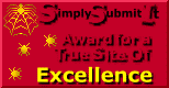 I won the Simply Submit It Award for Excellence