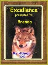 Bruce's Hideout Excellence Award