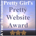 Pretty Girl's Pretty Website Three Star Award