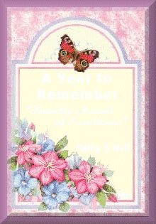 Kathy & Neil's Award of Excellence