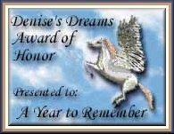 Denise's Dreams Award of Honor