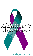 Alzheimer's Awareness Ribbon