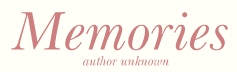memories