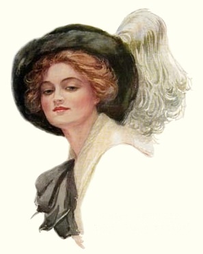 woman by harrison fisher