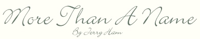 more than a name