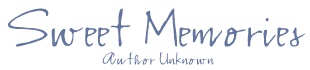 sweet memories
