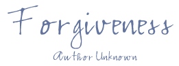 forgiveness