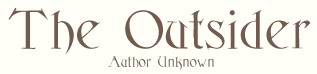 the outsider