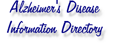 Alzheimer's Disease Information Directory