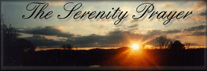 The Serenity Prayer